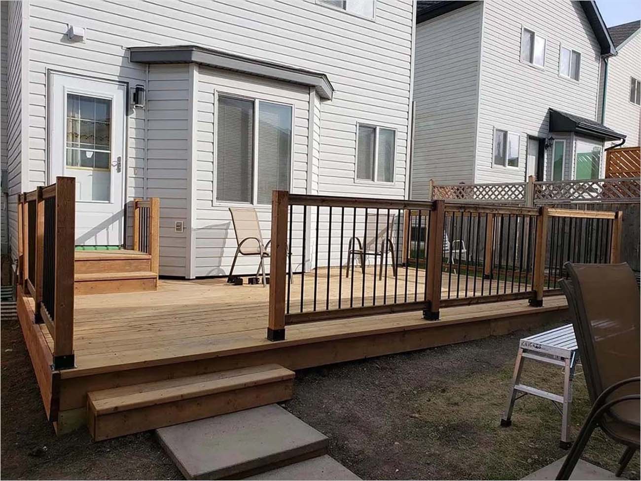 A image of a custom made deck