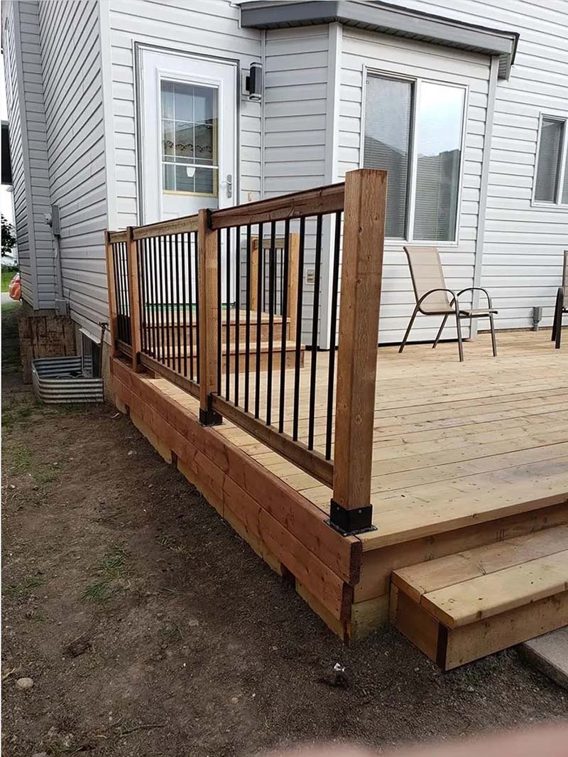 A image of a custom made deck